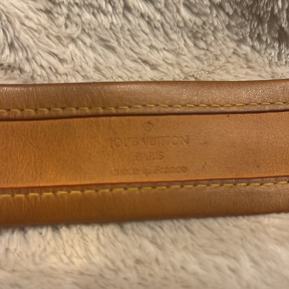 LOUIS VUITTON X TAKASHI MURAKAMI Leather Cuff Bracelet Unisex - Picture 12 of 13